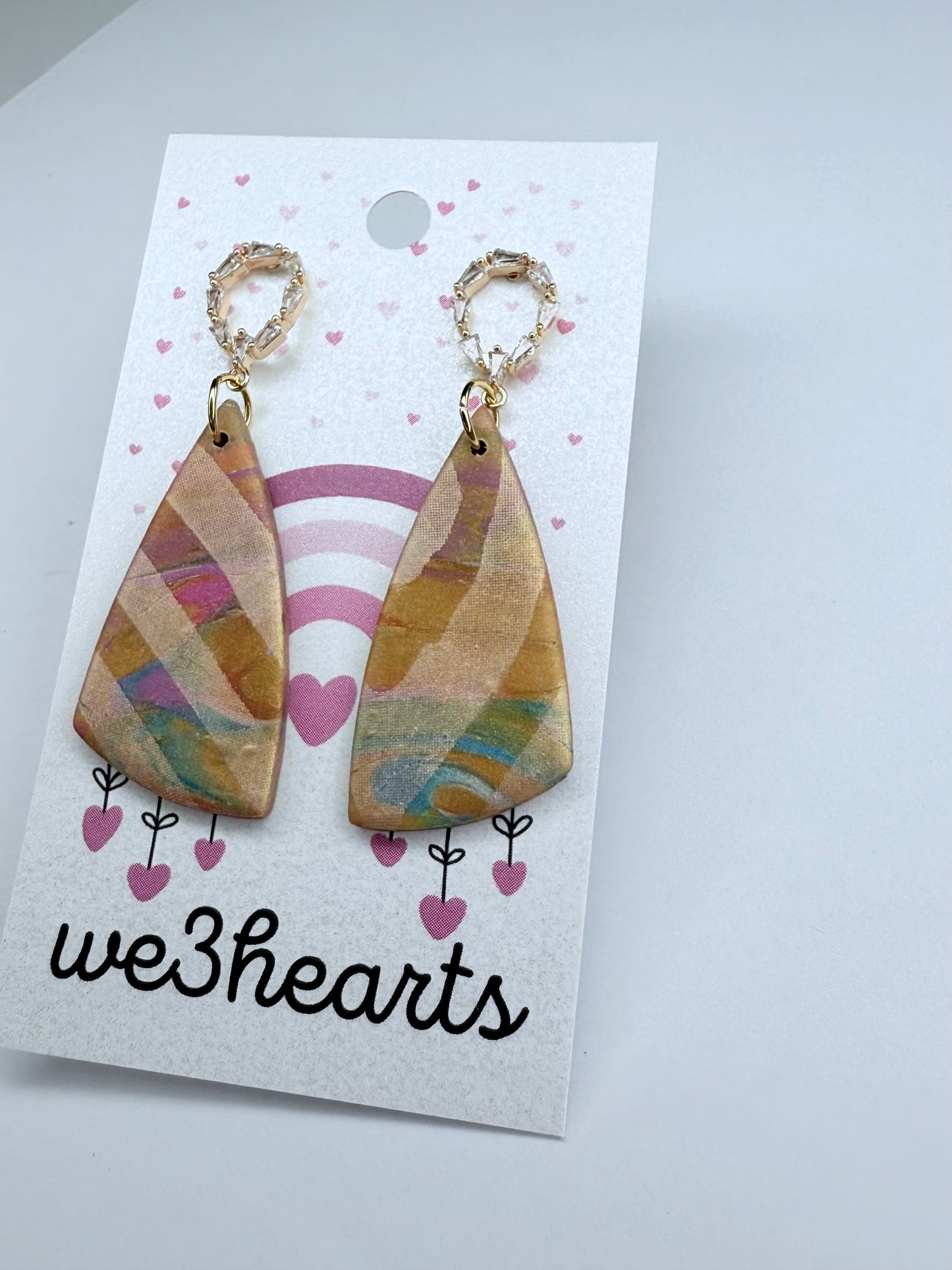 New! Clara Clay Earrings