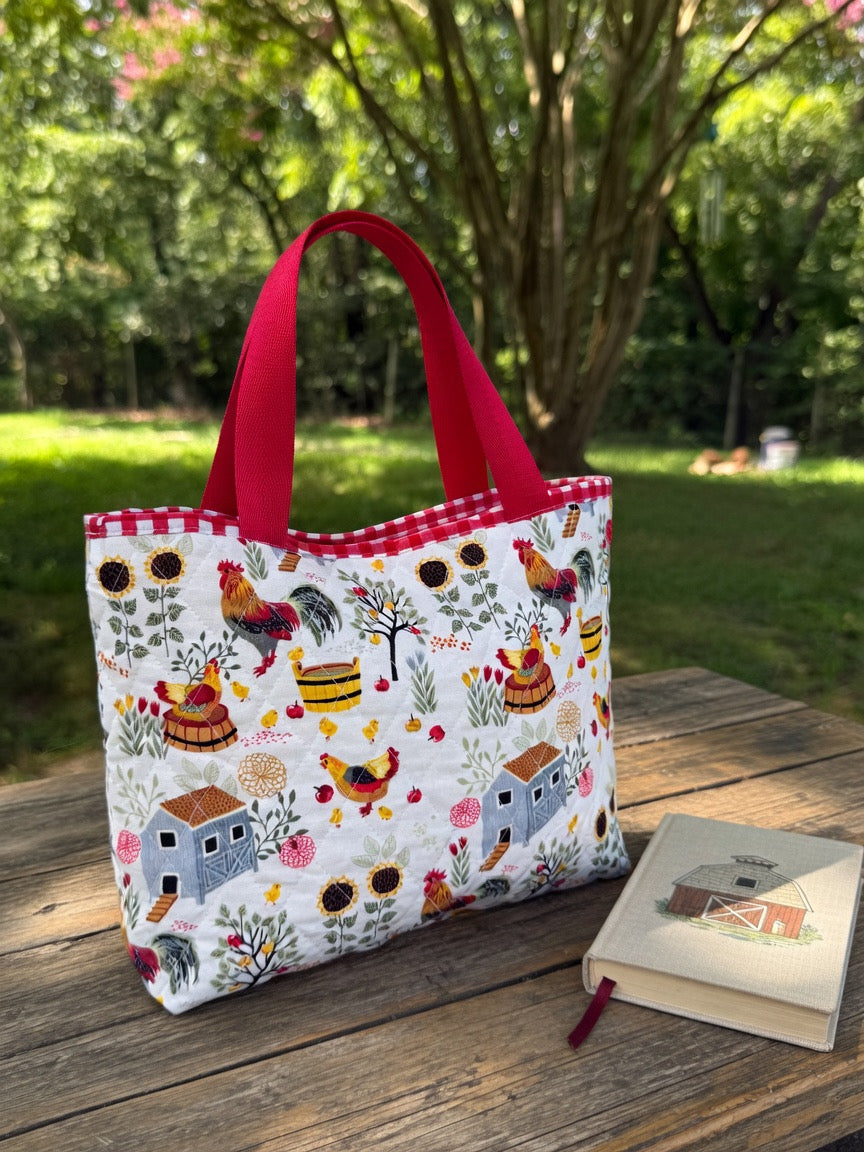 Bible & Book Tote-Barnyard