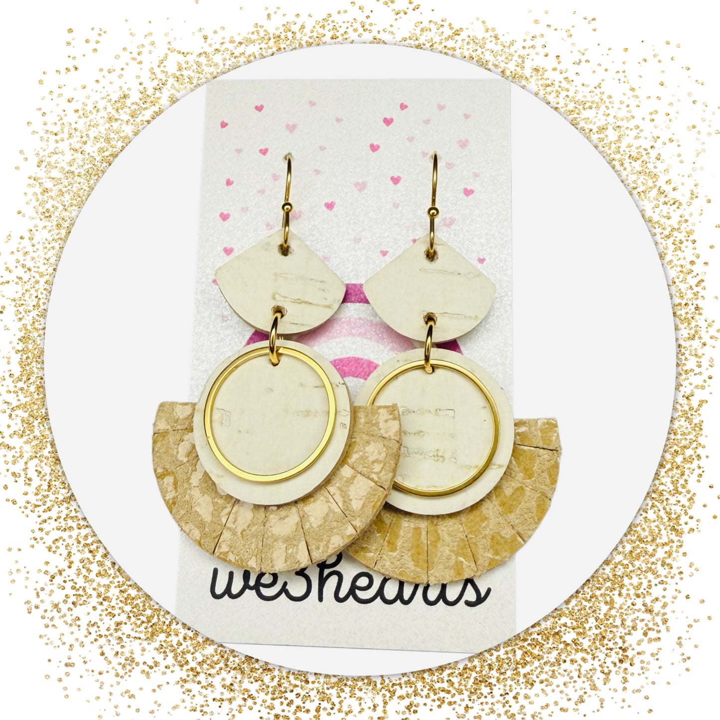 New! Fandago Leather Earrings