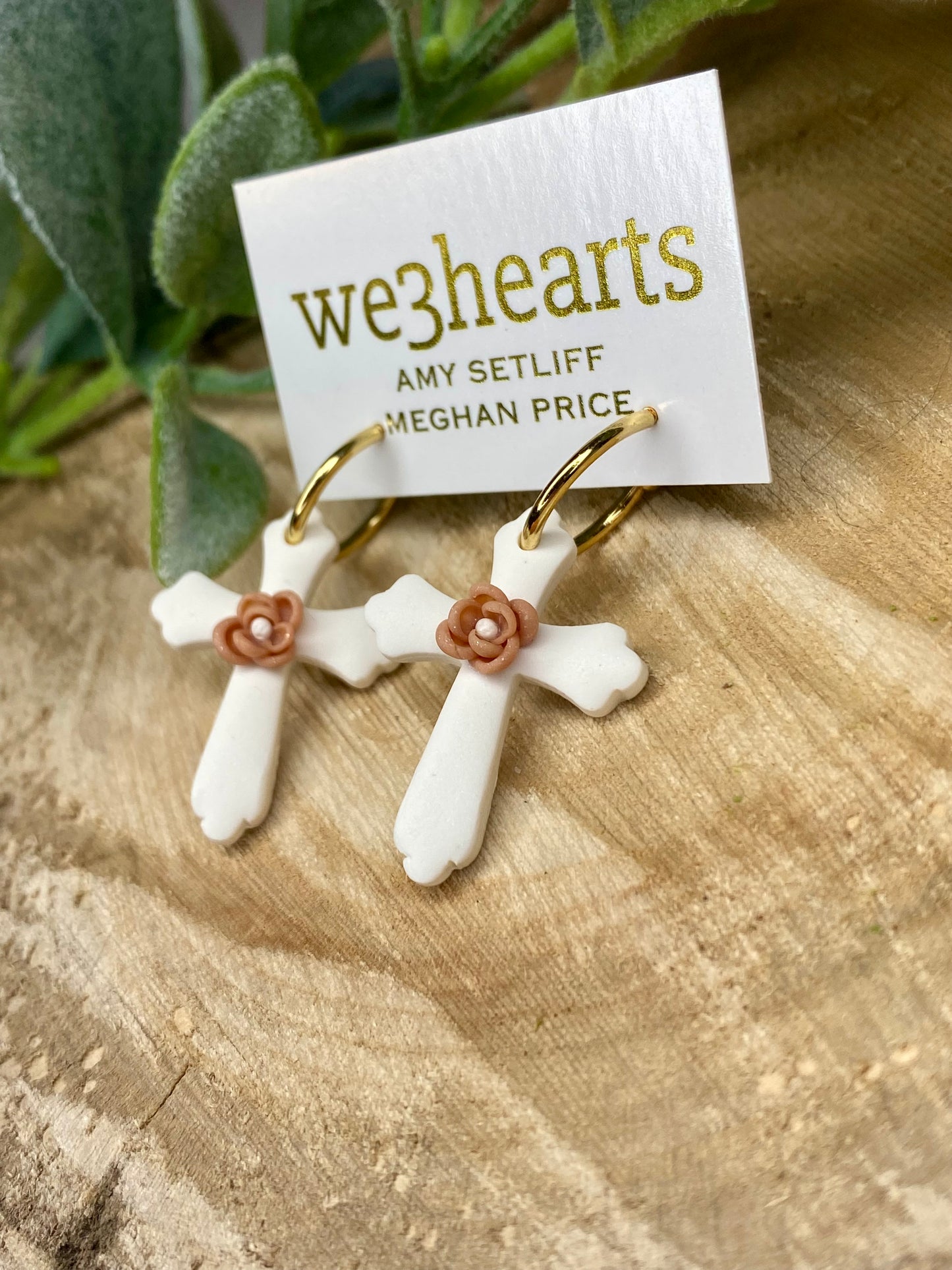 Sale! Clay Cross Earrings