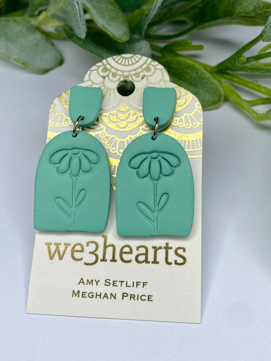 Sea Glass Collection-Clay Earrings