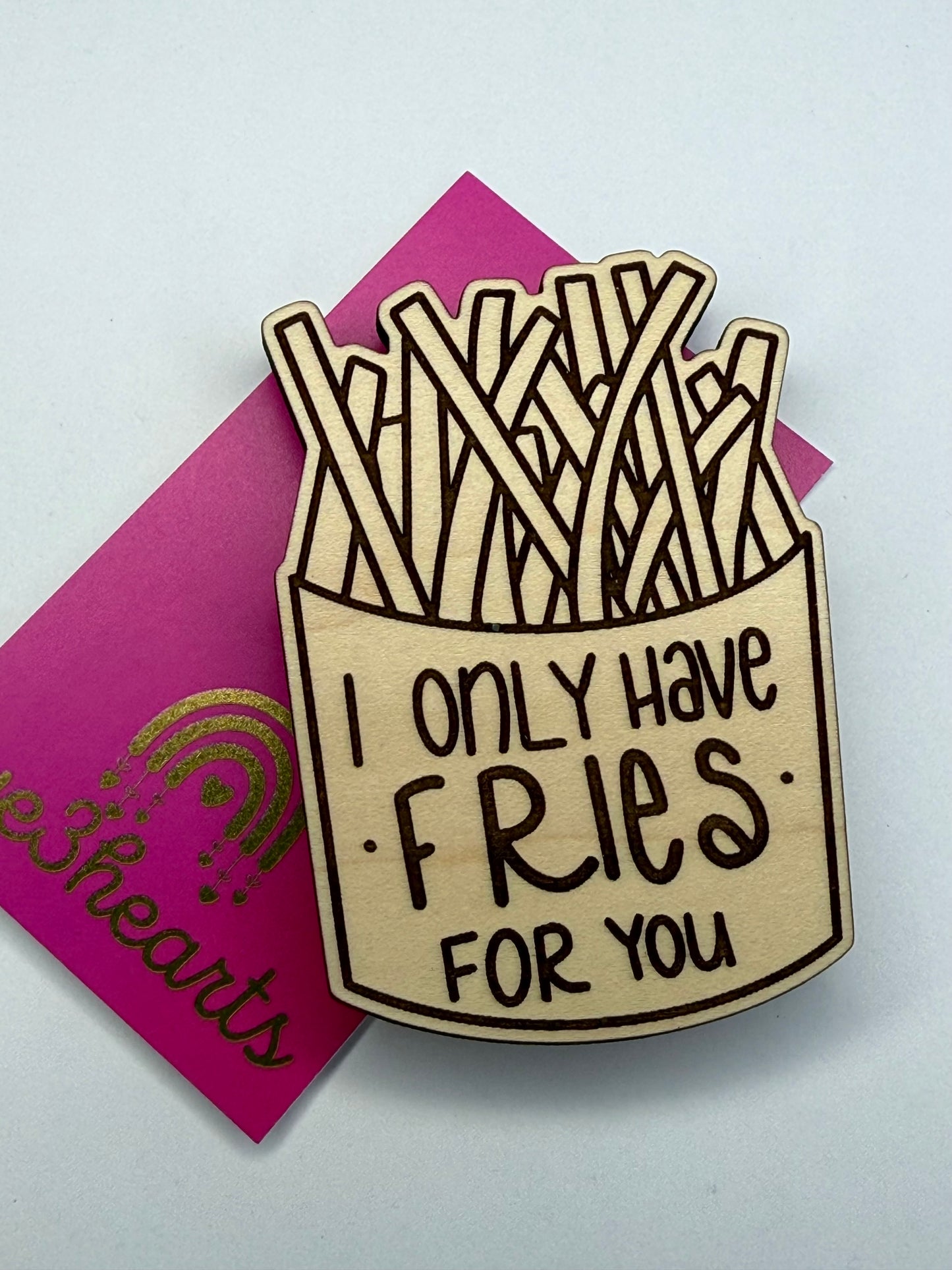French Fry Magnet-Christmas in July