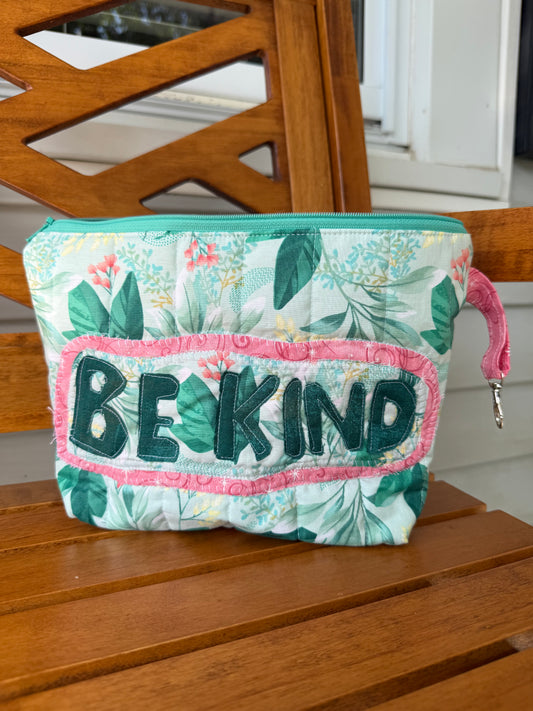 Zipper Pouch-Be Kind