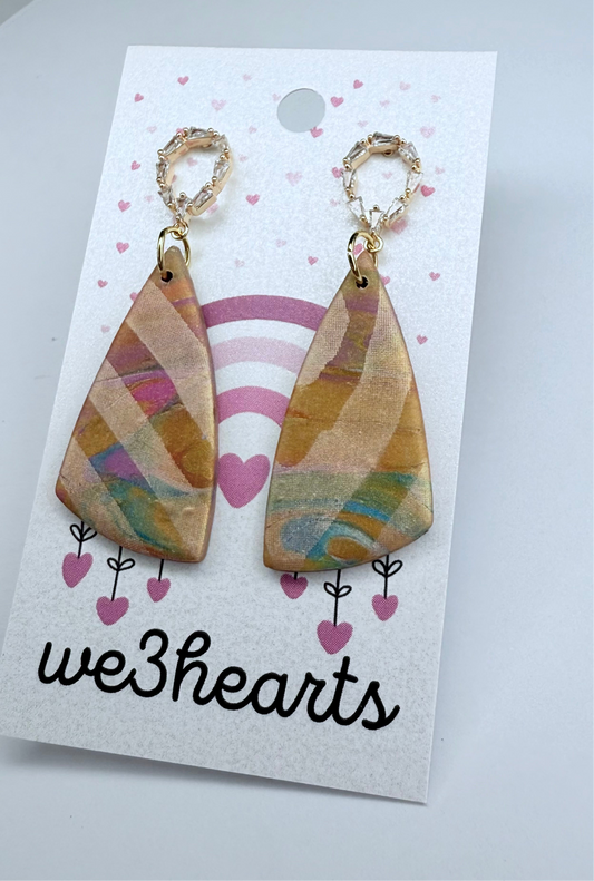 New! Clara Clay Earrings