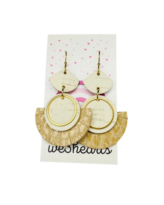 New! Fandago Leather Earrings