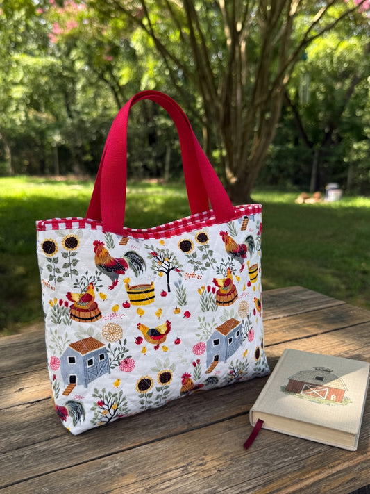 Bible & Book Tote-Barnyard