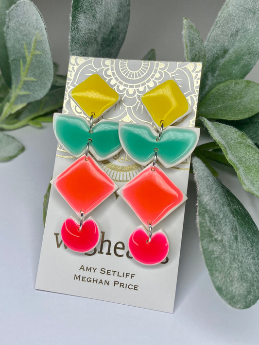 New! Clay Brights Earrings