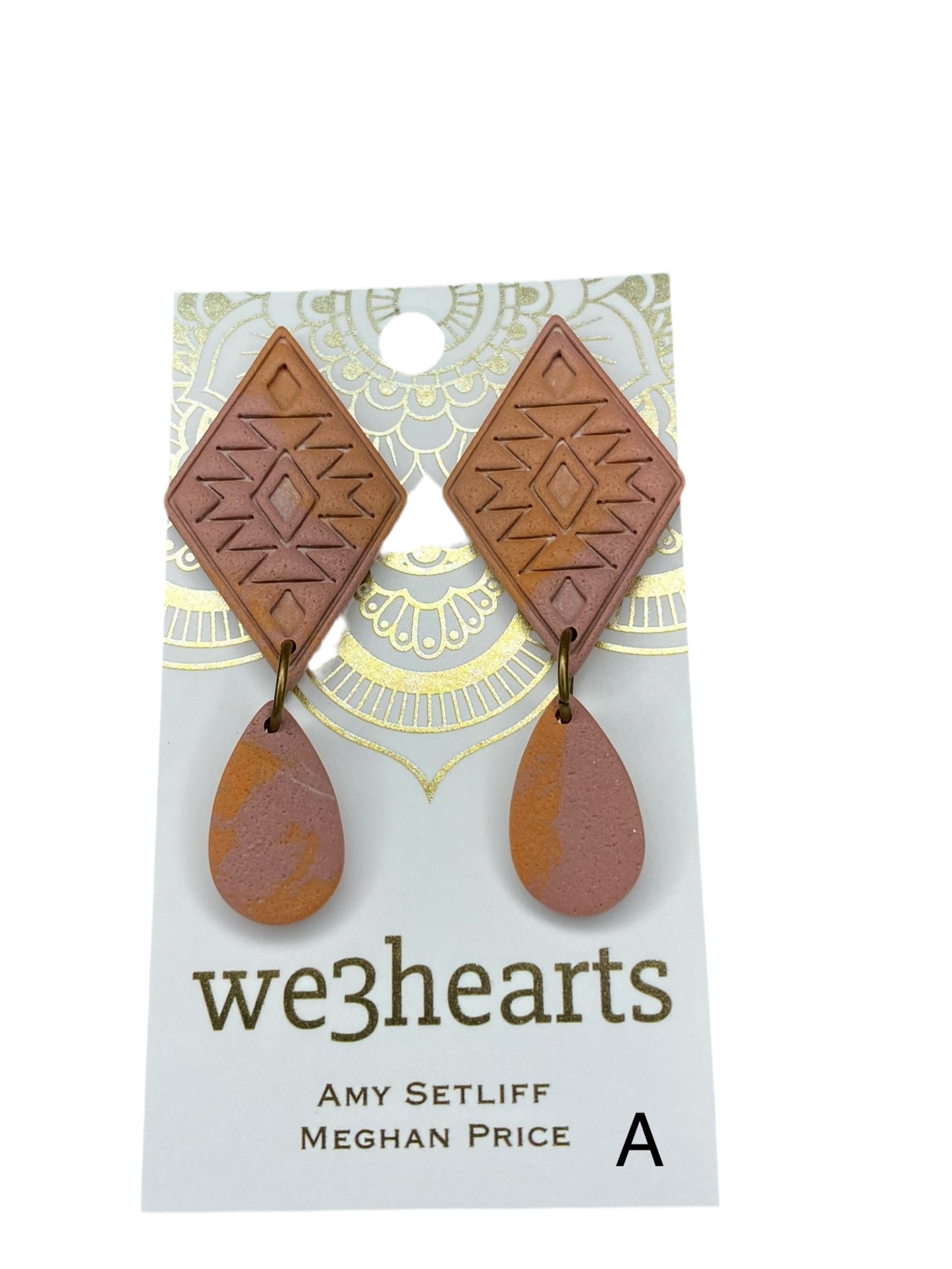 Boho Style! Clay Earrings