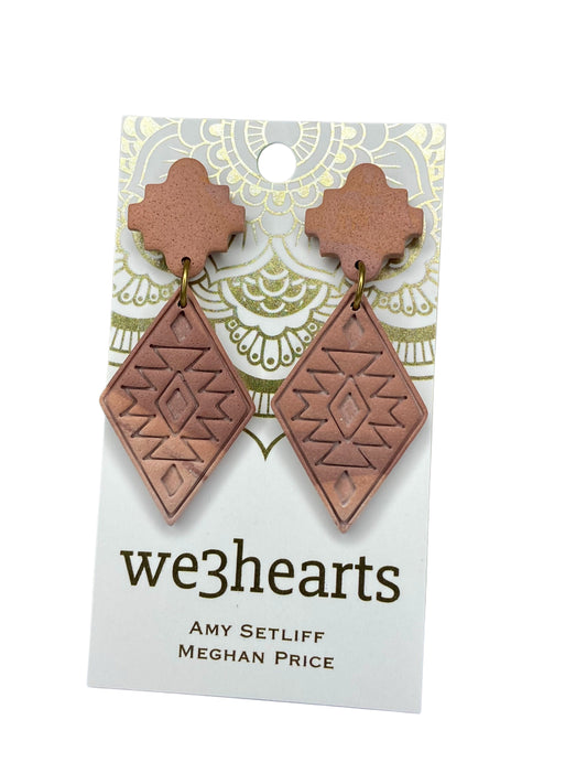 Boho Style! Clay Earrings