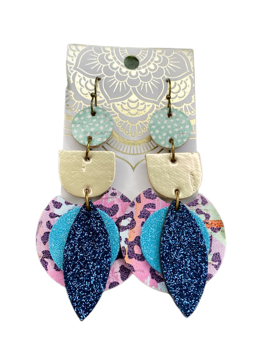 SALE! Coco Leather Earrings